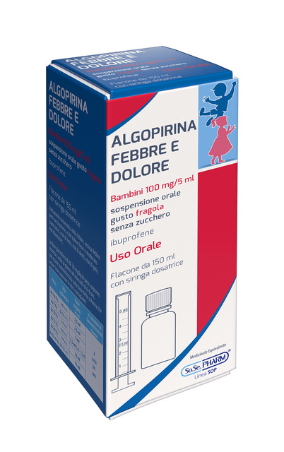 ALGOPIRINA FEBBRE DOL*150ML FR - Farmacia Rossi2 - Farmacia Rossi 
