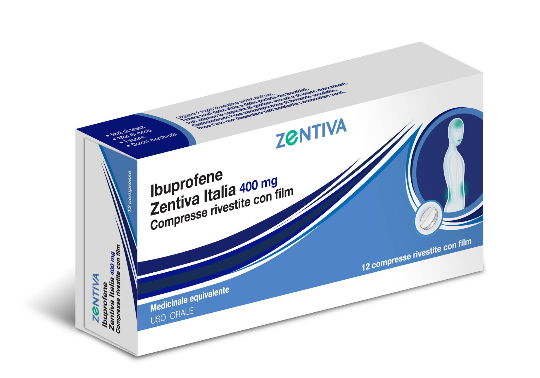 IBUPROFENE ZEN*12CPR 400MG - Farmacia Rossi2 - Farmacia Rossi 