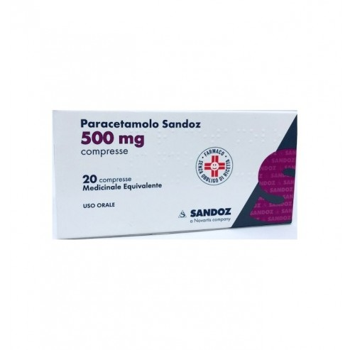 PARACETAMOLO SAND*20CPR 500MG - Farmacia Rossi2 - Farmacia Rossi 