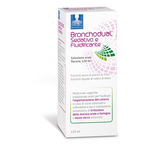 BRONCHODUAL SEDATIVO FLU*120ML - Farmacia Rossi2 - Farmacia Rossi 