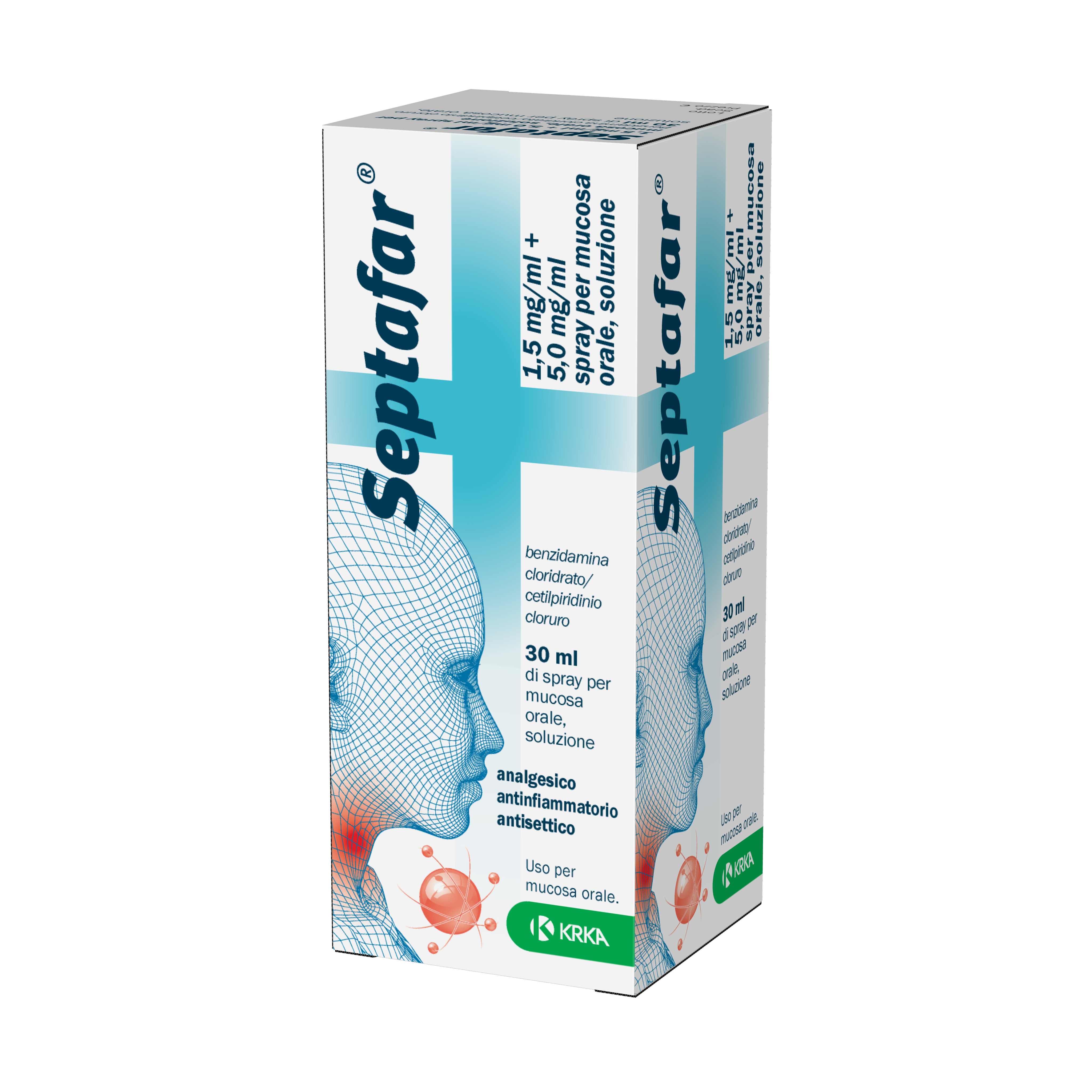 SEPTAFAR*SPRAY 1FL 30ML 250ER - Farmacia Rossi2 - Farmacia Rossi 