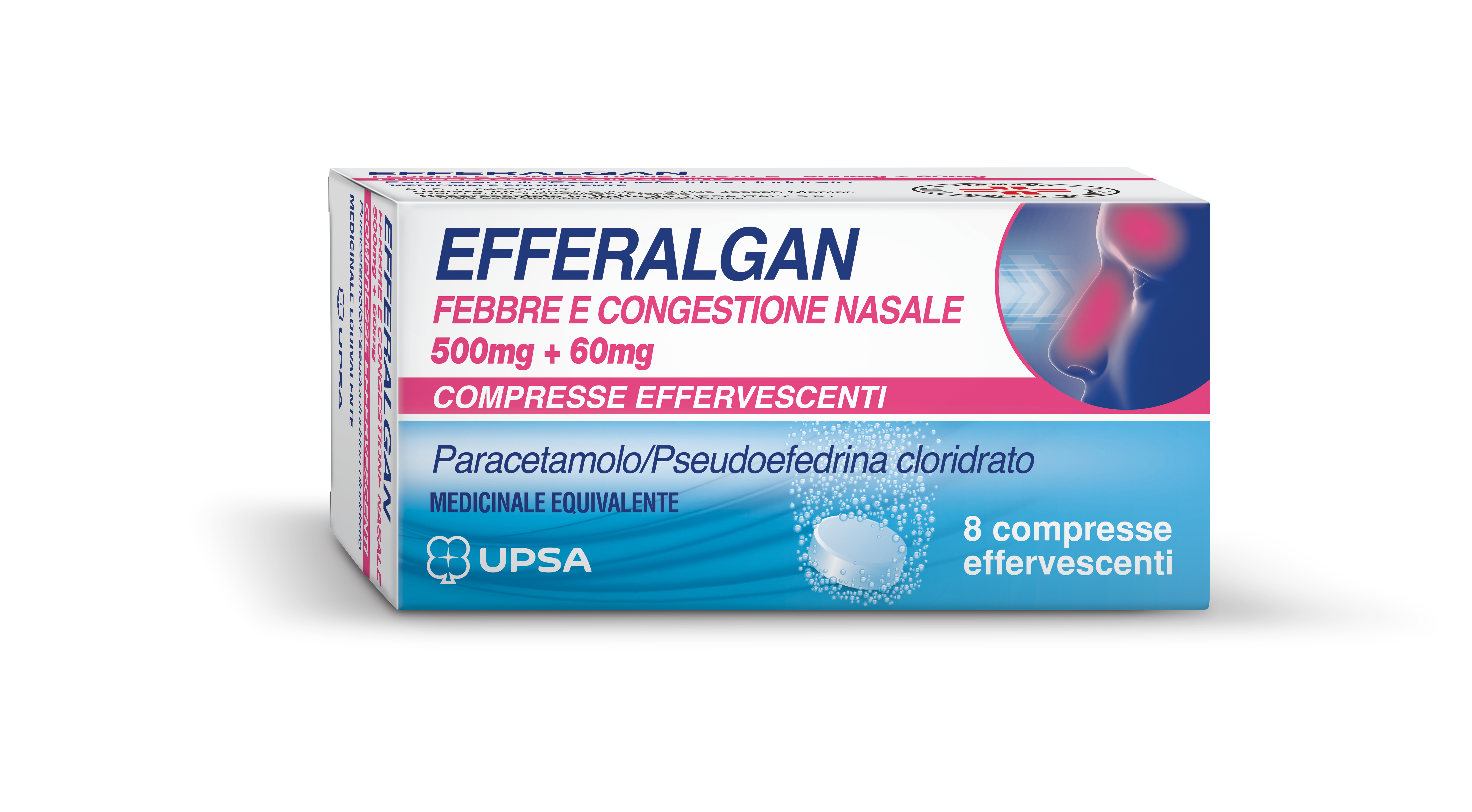 LEVIOFLU*8CPR EFF 500MG+60MG - Farmacia Rossi2 - Farmacia Rossi 