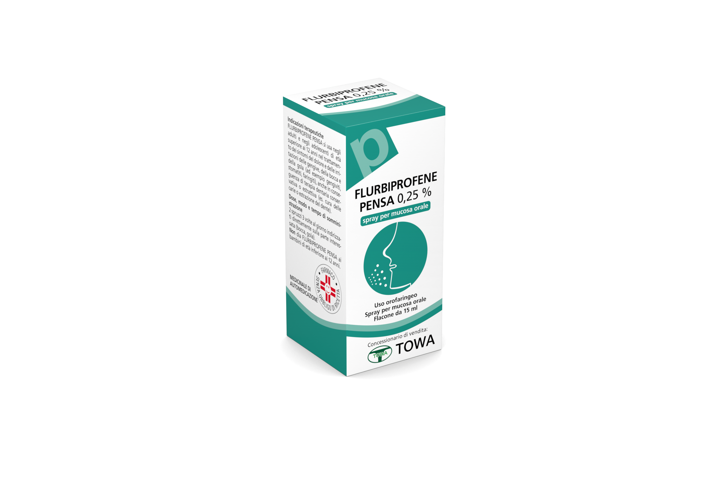 FLURBIPROFENE PE*OS SPRAY 15ML - Farmacia Rossi2 - Farmacia Rossi 
