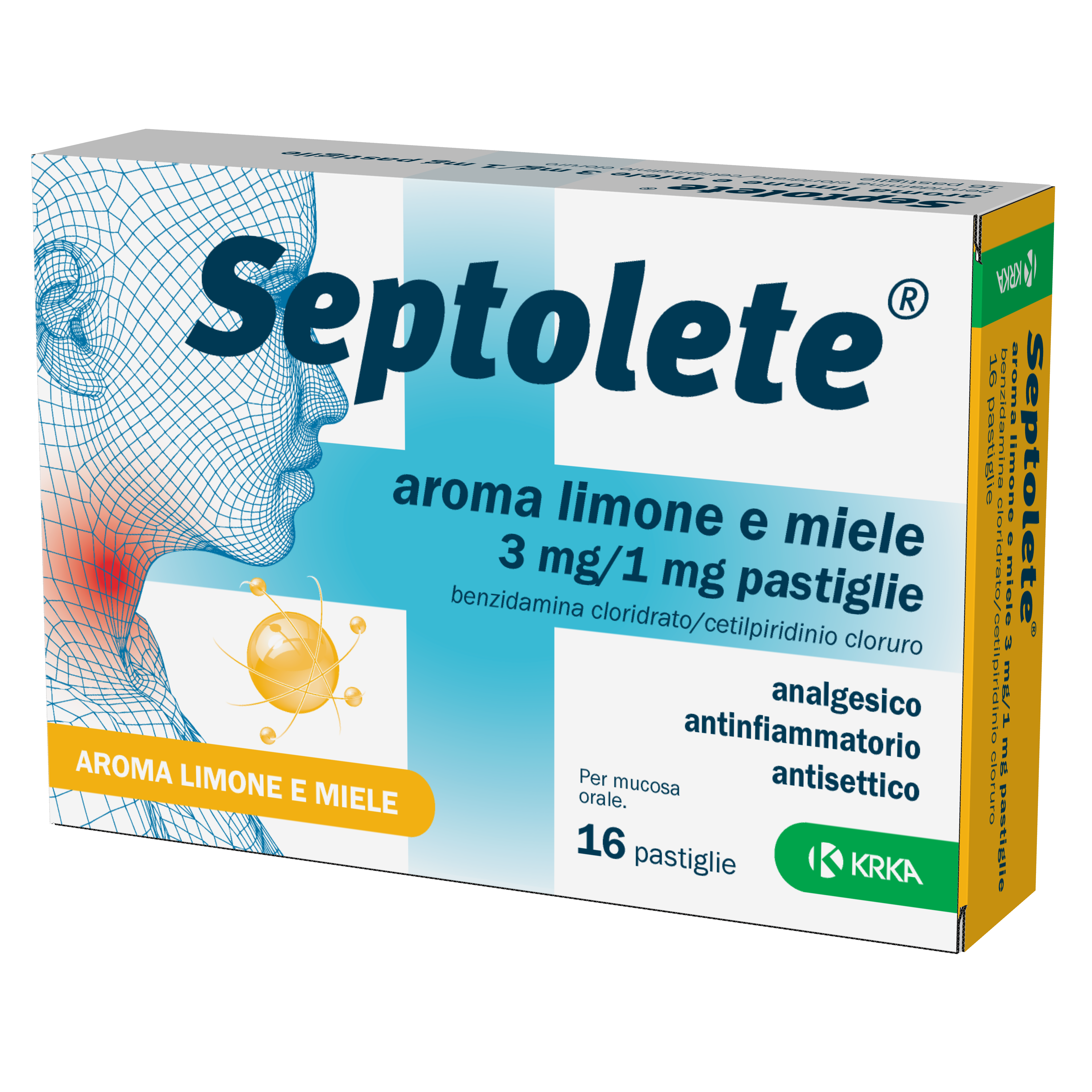 SEPTOLETE*16PAST 3+1MG LIM MIE - Farmacia Rossi2 - Farmacia Rossi 