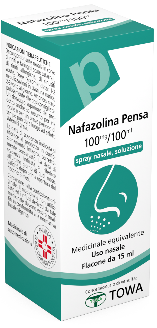 NAFAZOLINA PE*SPRAY NAS 15ML - Farmacia Rossi2 - Farmacia Rossi 