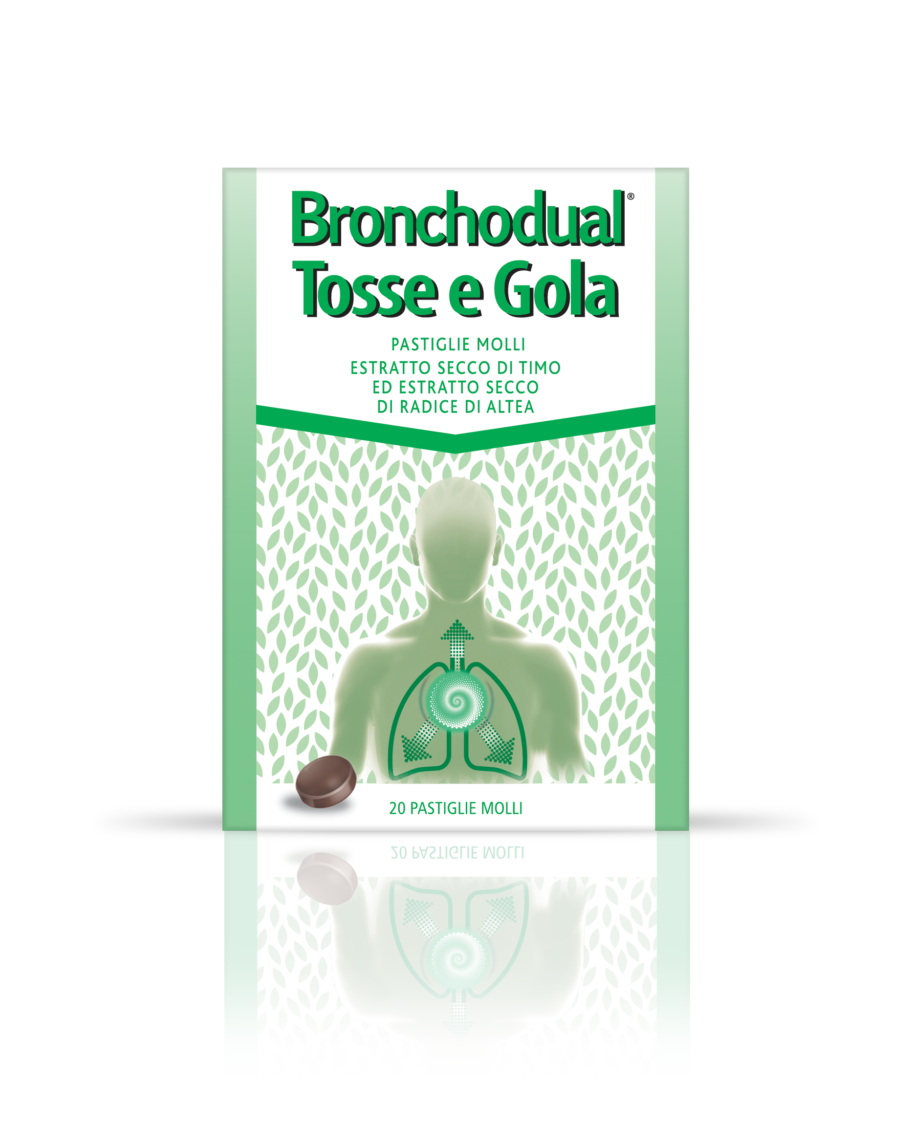 BRONCHODUAL TOSSE GOLA*20PAST - Farmacia Rossi2 - Farmacia Rossi 