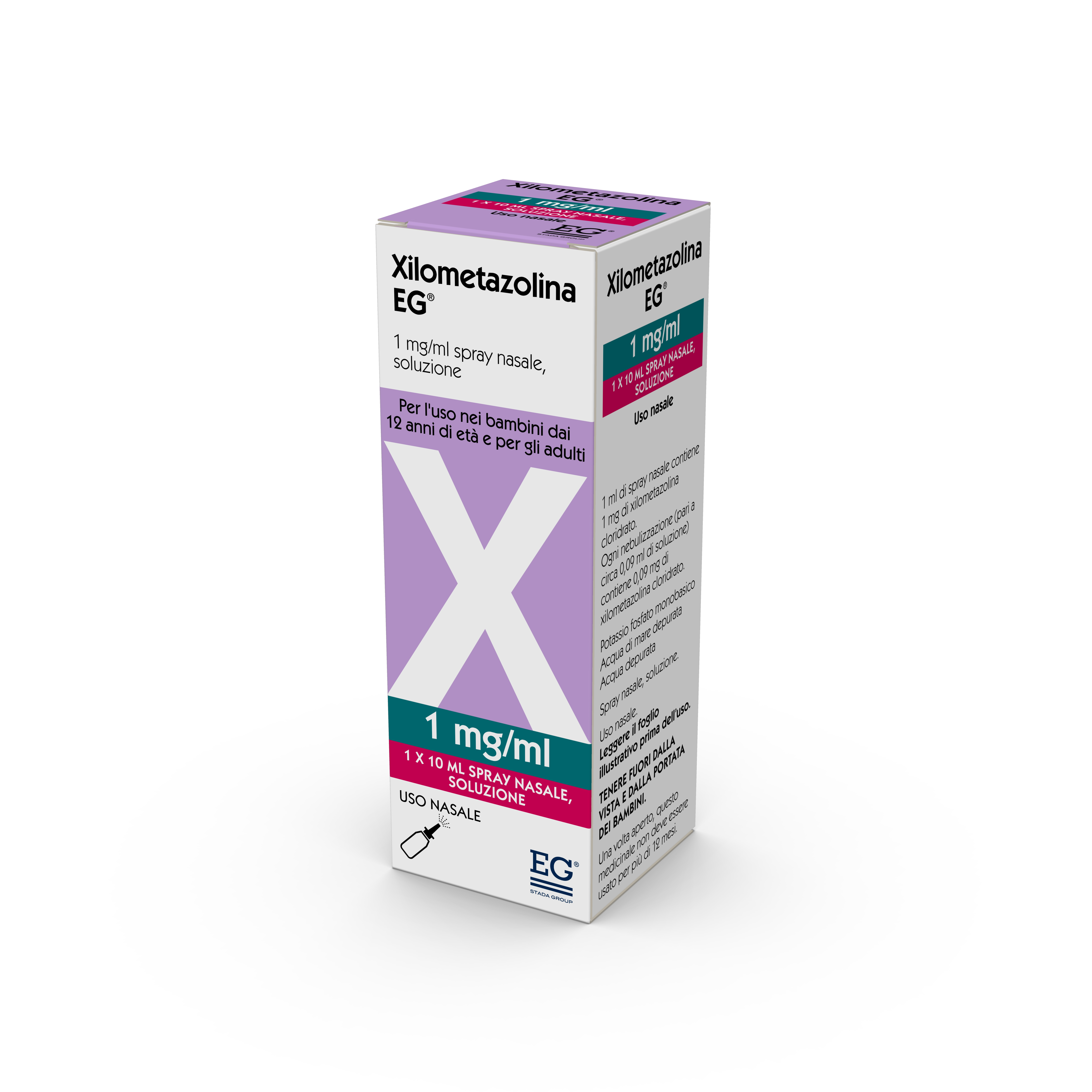 XILOMETAZOLINA EG*SPR10ML 10MG - Farmacia Rossi2 - Farmacia Rossi 