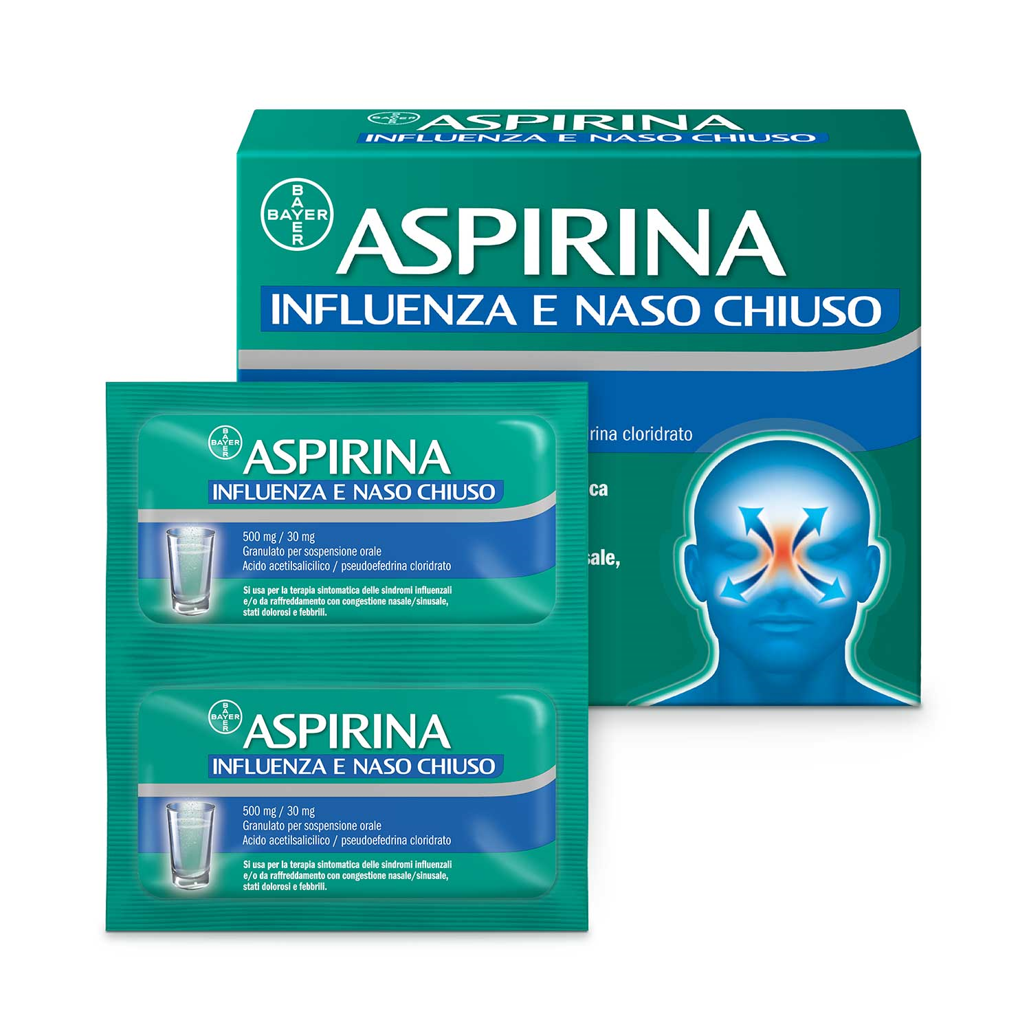 ASPIRINA INFLUENZA E NASO C*10 - Farmacia Rossi2 - Farmacia Rossi 