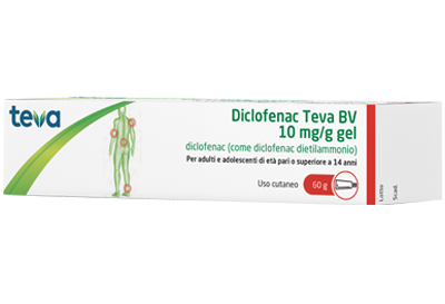 DICLOFENAC TEVA*GEL 60G 10MG/G - Farmacia Rossi2 - Farmacia Rossi 