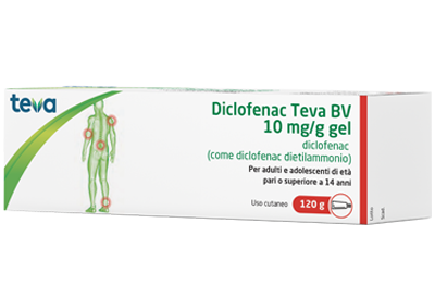 DICLOFENAC TEVA*GEL120G 10MG/G - Farmacia Rossi2 - Farmacia Rossi 