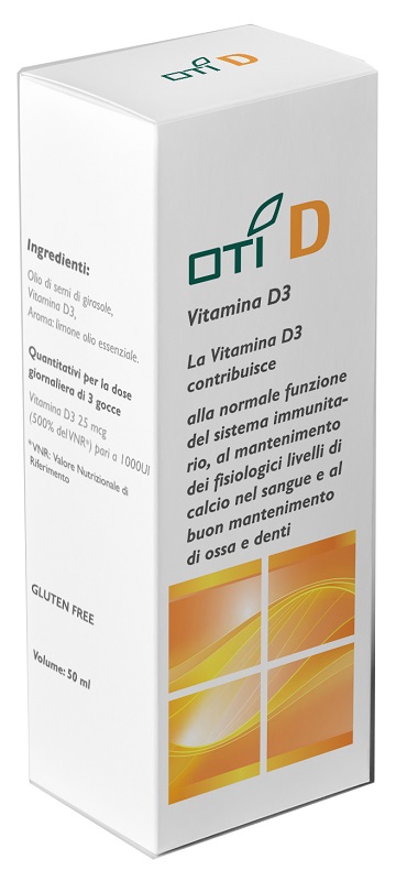 OTI D VITAMINA D3 GOCCE 50ML - Farmacia Rossi2 - Farmacia Rossi 