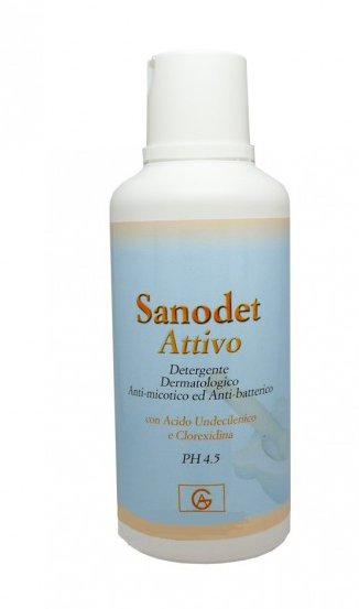 SANODET ATTIVO SHAMPOODOCCIA 500 ML - Farmacia Rossi2 - Farmacia Rossi 
