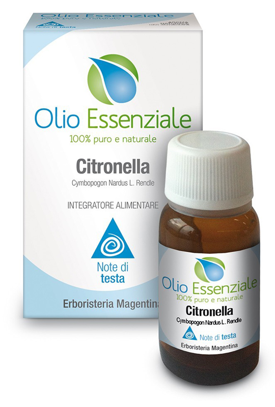 CITRONELLA OLIO ESSENZIALE 10 ML - Farmacia Rossi2 - Farmacia Rossi 