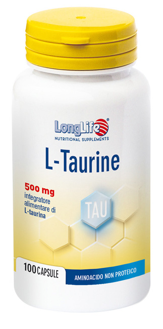 LONGLIFE LTAURINE 500 MG 100 CAPSULE - Farmacia Rossi2 - Farmacia Rossi 
