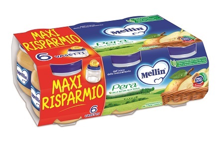MELLIN OMOGENEIZZATO PERA 100 G 6 PEZZI - Farmacia Rossi2 - Farmacia Rossi 