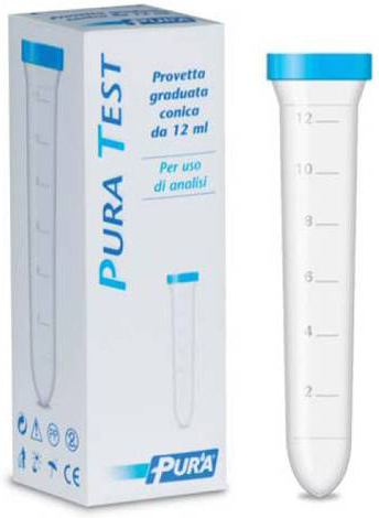 PROVETTA PER URINE PURA TEST GRADUATA CONICA 12 ML - Farmacia Rossi2 - Farmacia Rossi 