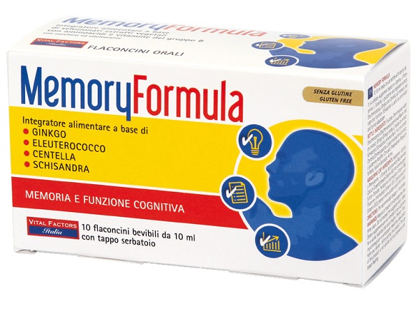 MEMORY FORMULA 10 FLACONCINI 10 ML - Farmacia Rossi2 - Farmacia Rossi 