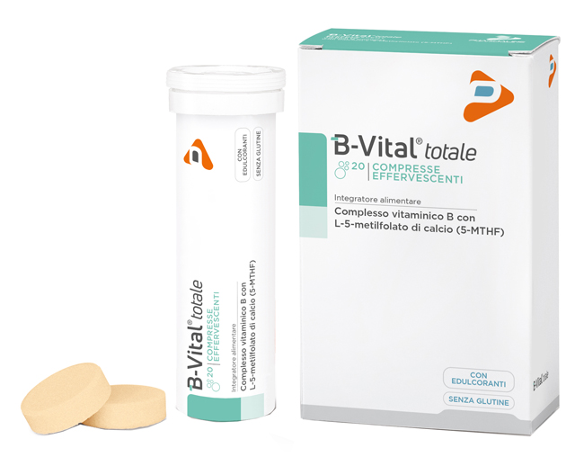 B-VITAL TOTALE ARANCIA 2 TUBI 10 COMPRESSE EFFERVESCENTI - Farmacia Rossi2 - Farmacia Rossi 