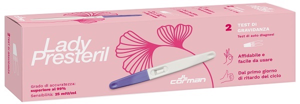TEST DI GRAVIDANZA LADY TEST 2 PEZZI - Farmacia Rossi2 - Farmacia Rossi 