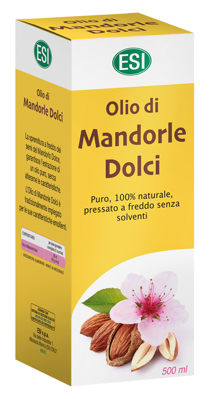 ESI OLIO MANDORLE DOLCI 500 ML - Farmacia Rossi2 - Farmacia Rossi 