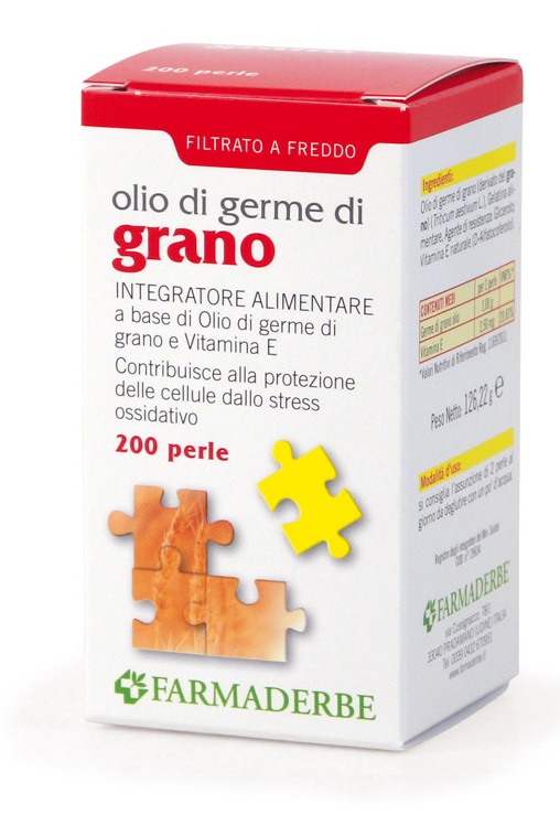 OLIO GERME DI GRANO 200 PERLE - Farmacia Rossi2 - Farmacia Rossi 