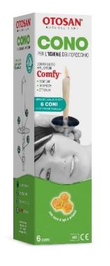OTOSAN CONO IGIENE ORECCHIO+PROPOLI 6 PEZZI - Farmacia Rossi2 - Farmacia Rossi 