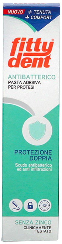 FITTYDENT ANTIBATTERICO PASTA ADESIVA DENTIERA NUOVA FORMULA40 G - Farmacia Rossi2 - Farmacia Rossi 
