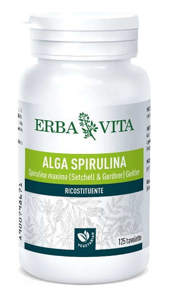 ALGA SPIRULINA 125 TAVOLETTE 400 MG - Farmacia Rossi2 - Farmacia Rossi 