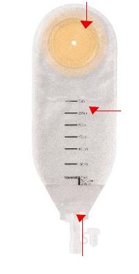SACCA PER DRENAGGIO DELLE FERITE STERILE COLOPLAST CAPACITA' MAXI 500ML 10 PEZZI ARTICOLO 2220 - Farmacia Rossi2 - Farmacia Rossi 