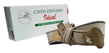 CINTO ERNIARIO IDEAL IN TESSUTO ELASTICO FORTE DESTRO GRIGIO FRANGIATO 105CM - Farmacia Rossi2 - Farmacia Rossi 