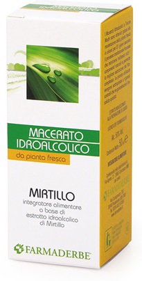 MIRTILLO NERO MACERATO IDROALCOLICO 50 ML - Farmacia Rossi2 - Farmacia Rossi 