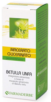 BETULLA LINFA MACERATO GLICERINATO 50 ML - Farmacia Rossi2 - Farmacia Rossi 