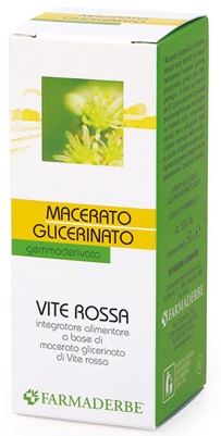VITE ROSSA MACERATO GLICERINATO 50 ML - Farmacia Rossi2 - Farmacia Rossi 