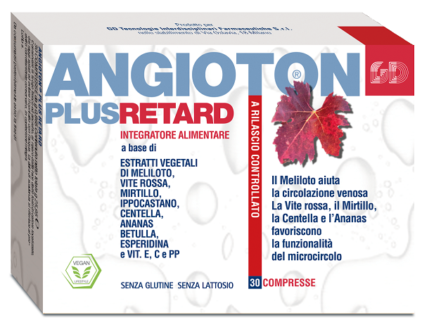 ANGIOTON PLUS RETARD 30 COMPRESSE - Farmacia Rossi2 - Farmacia Rossi 
