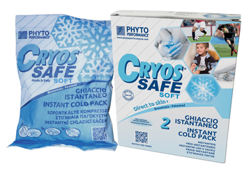 GHIACCIO ISTANTANEO CRYOS IN TESSUTO NON TESSUTO 18X13 CM 2 PEZZI - Farmacia Rossi2 - Farmacia Rossi 