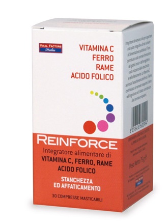 REINFORCE FERRO + VITAMINA C + RAME + ACIDO FOLICO - Farmacia Rossi2 - Farmacia Rossi 