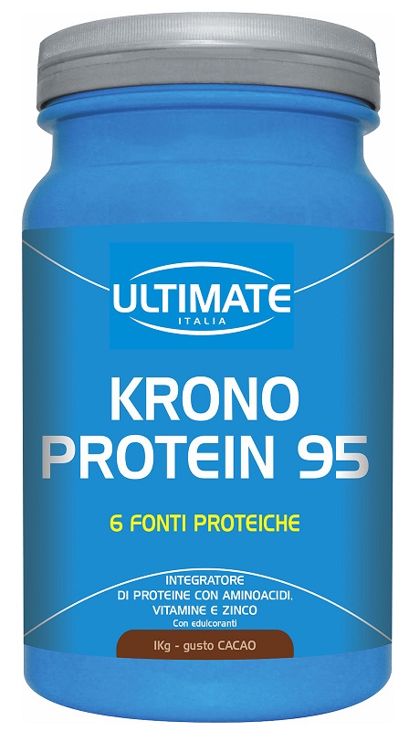 ULTIMATE KRONO PROTEIN 95 CACAO 1 KG - Farmacia Rossi2 - Farmacia Rossi 