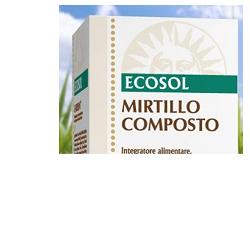 ECOSOL MIRTILLO COMPOSTO 60 COMPRESSE - Farmacia Rossi2 - Farmacia Rossi 
