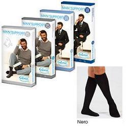 MAN SUPPORT 18 COTONE GAMBALETTO 18 NERO 5 - Farmacia Rossi2 - Farmacia Rossi 