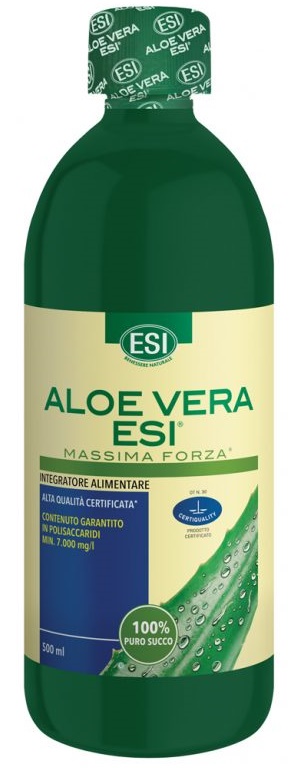 ESI ALOE VERA SUCCO MASSIMA FORZA 500 ML - Farmacia Rossi2 - Farmacia Rossi 