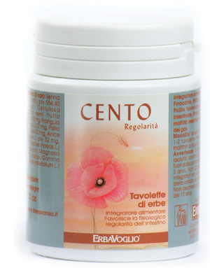 CENTO LASSATIVO ERBE 100 TAVOLETTE - Farmacia Rossi2 - Farmacia Rossi 