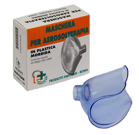 MASCHERA MORBIDA. RICAMBIO PER AEROSOLTERAPIA - Farmacia Rossi2 - Farmacia Rossi 
