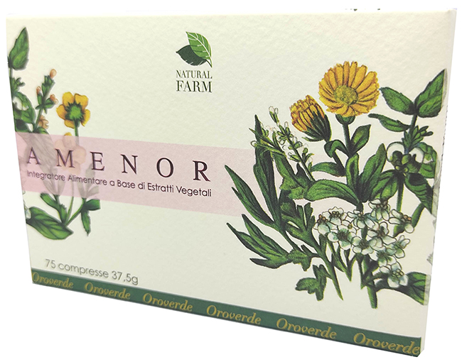 AMENOR 75 COMPRESSE 37,5 G - Farmacia Rossi2 - Farmacia Rossi 