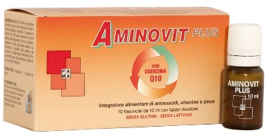 AMINOVIT PLUS COENZIMA Q10 10 FLACONCINI 10 ML - Farmacia Rossi2 - Farmacia Rossi 