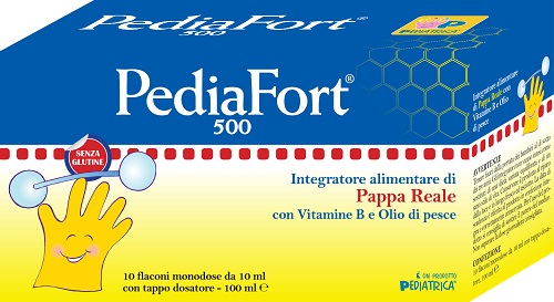 PEDIAFORT 500 10 FLACONI - Farmacia Rossi2 - Farmacia Rossi 