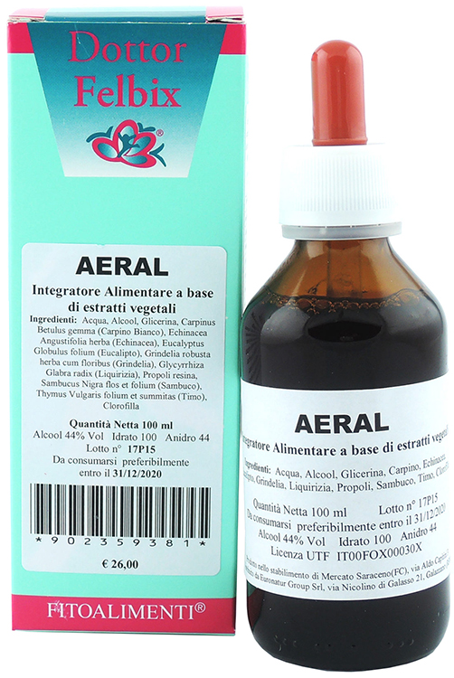 AERAL FITOALIM GOCCE 100 ML - Farmacia Rossi2 - Farmacia Rossi 