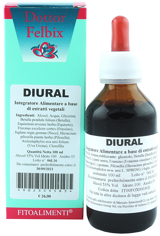DIURAL GOCCE 100 ML - Farmacia Rossi2 - Farmacia Rossi 