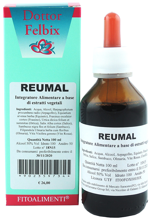 REUMAL GOCCE 100 ML - Farmacia Rossi2 - Farmacia Rossi 