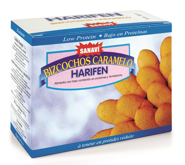 HARIFEN BISCOTTI CARAMELLO 125 G - Farmacia Rossi2 - Farmacia Rossi 