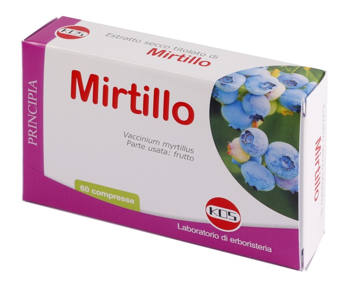 MIRTILLO ESTRATTO SECCO 60 COMPRESSE - Farmacia Rossi2 - Farmacia Rossi 